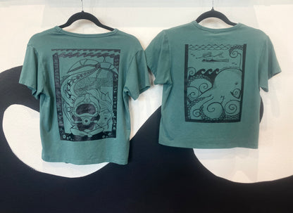 FERAL CROP STRETCHY TEE